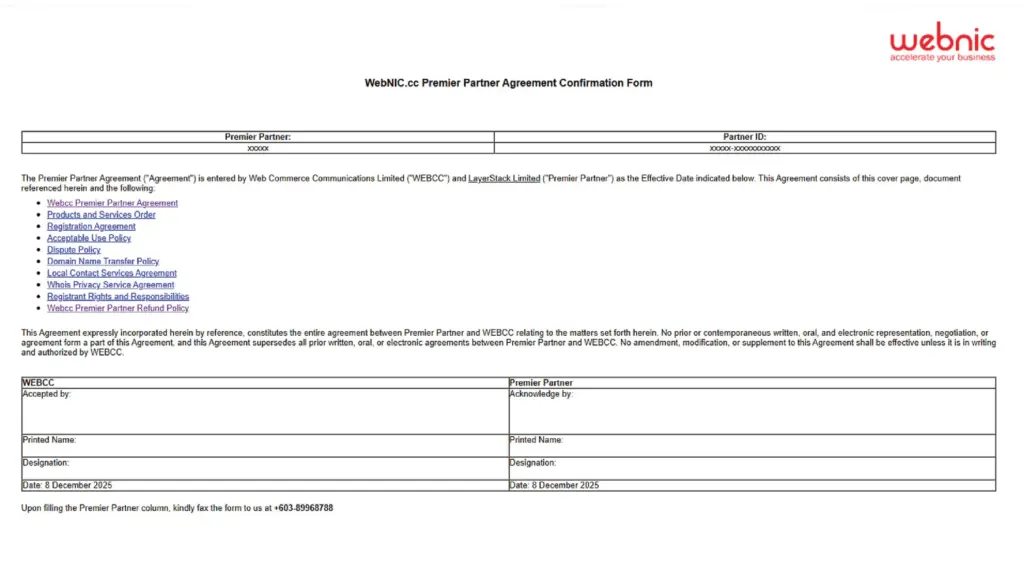 How to sign up as Reseller